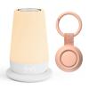 imageRest 2nd Gen Baby Sleep Bundle Includes Hatch Rest 2nd Gen and Portable Rest Go  Sleep Sounds for Nursery Travel and Registry Peach
