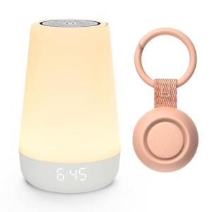 imageHatch Baby Sleep Bundle Home ampamp Travel Sound Machines Includes Rest 2nd Gen and Portable Rest Go Peach