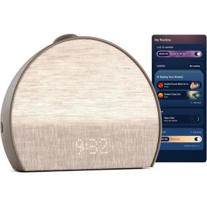 imageHatch Restore 3 Sunrise Alarm Clock Sound Machine Smart Light Putty  White Noise ScreenFree Sleep RoutineCocoa