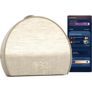 imageHatch Restore 3 Sunrise Alarm Clock Sound Machine Smart Light Putty  White Noise ScreenFree Sleep RoutineGreige