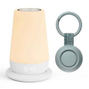 imageRest 2nd Gen Baby Sleep Bundle Includes Hatch Rest 2nd Gen and Portable Rest Go  Sleep Sounds for Nursery Travel and Registry Slate
